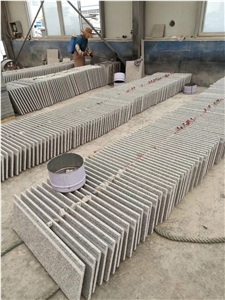 Chinese Shandong White Granite Stairs