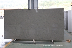 French Grey Quartz Slab Quartz Stone Slab