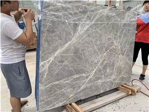 Hermes Grey Marble Slab Fior Di Bosco Marble Tile
