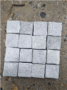 Light Grey Paving Stone G623 Granite Cube Stone