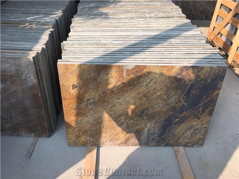 Rustic Natural Yellow Slate Culture Stone