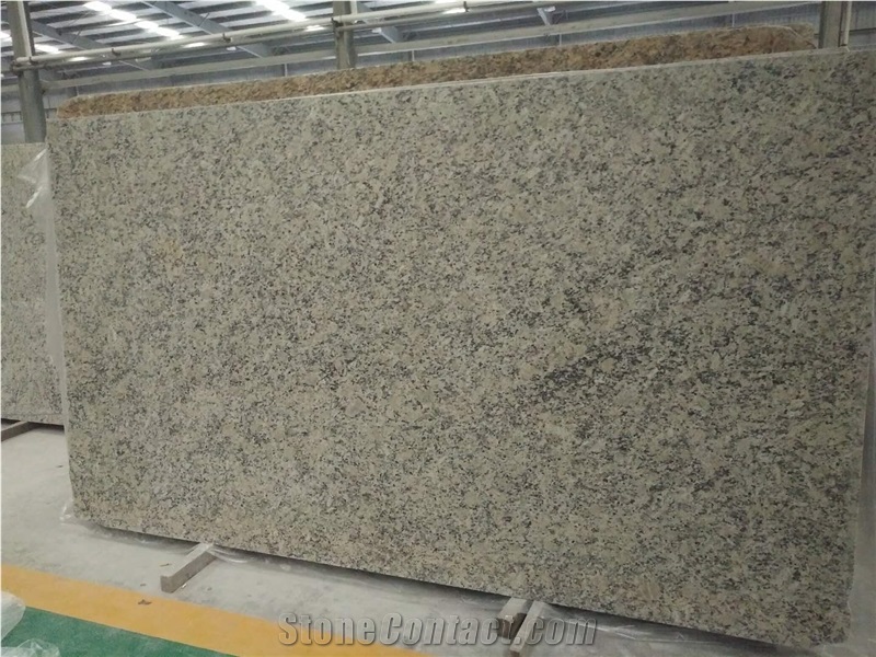 Santa Cecilta Granite Slab Yellow Granite Tile