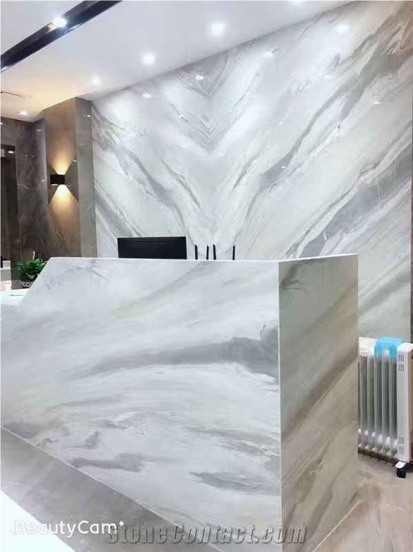 Earl Blue Marble Slabs Wall Covering Tiles