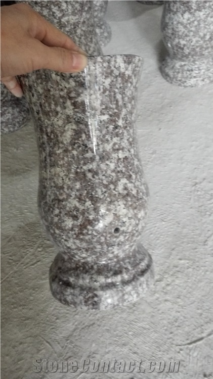 G664 Tombstone Flower Vase Holders Lantern