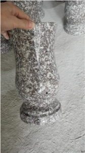 G664 Tombstone Flower Vase Holders Lantern