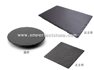 Black Slate Food Tray Slate Plate