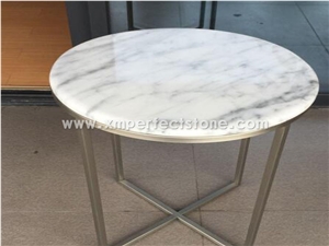 Elegeant Neor Marquina/Carrara Marble Coffee Table