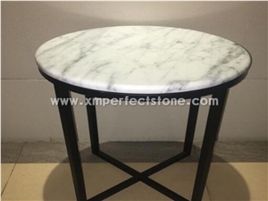 Elegeant Neor Marquina/Carrara Marble Coffee Table
