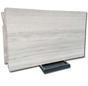 Interior Design 2 cm Honed Wooden White Marble