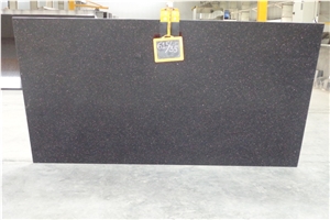 Black Galaxy Granite India Slabs Tiles