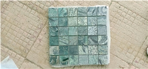 Rain Forest Green Marble Mosaic