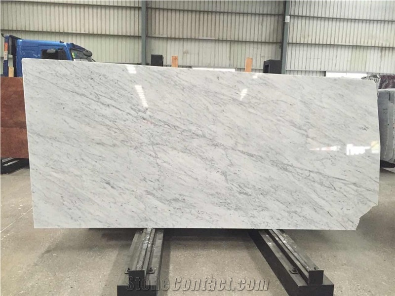 Cheap Price Polished Carrara White Marble Slabs
