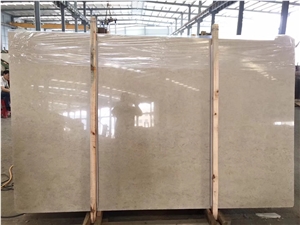 Crema Classic Limestone Slabs for Wall Covering