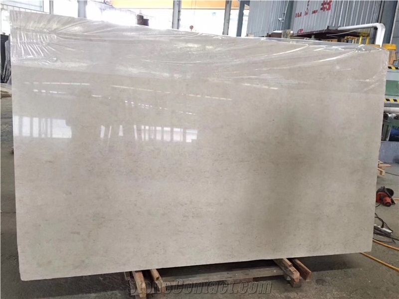 Crema Classic Limestone Slabs for Wall Covering