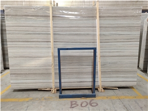 Crystal Wood Marble Polished Slabs Tiles for Wall