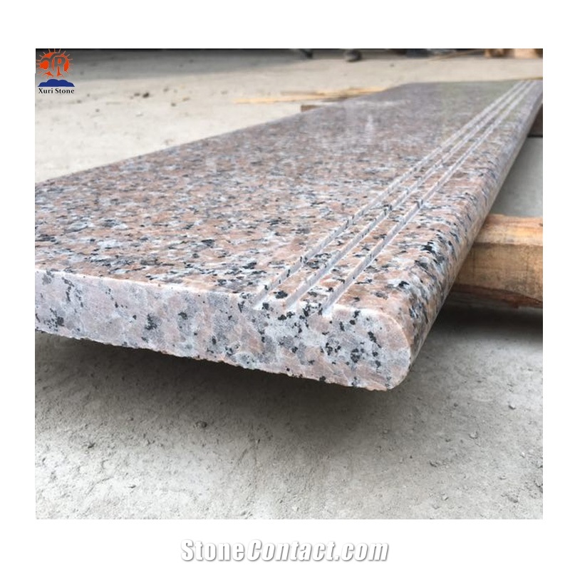 China Pink Porino Granite Wall Cladding Panel Tile