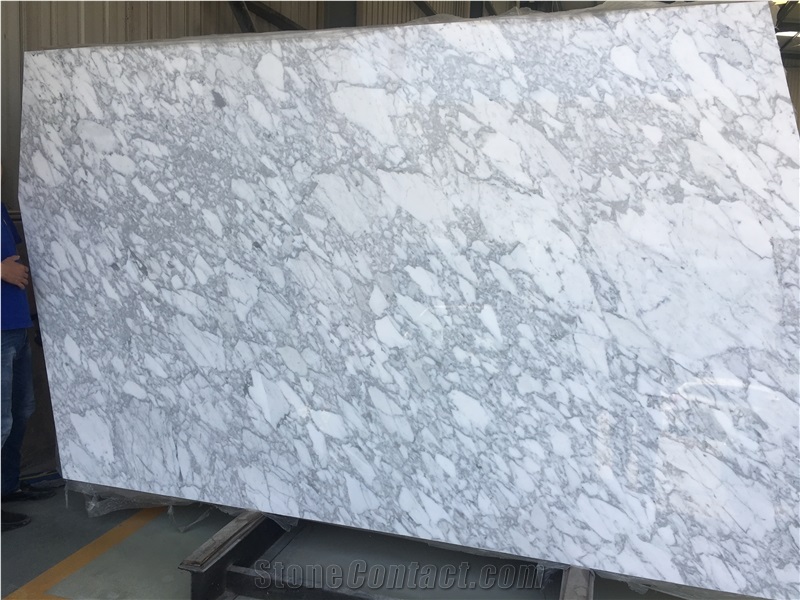 Staturietto White Marble Slab for Floor