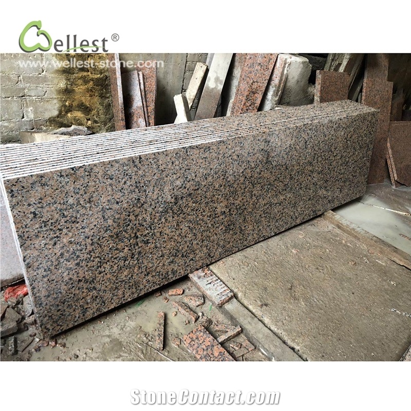 G458 Polish Wall Cladding Floor Tile Pink Granite