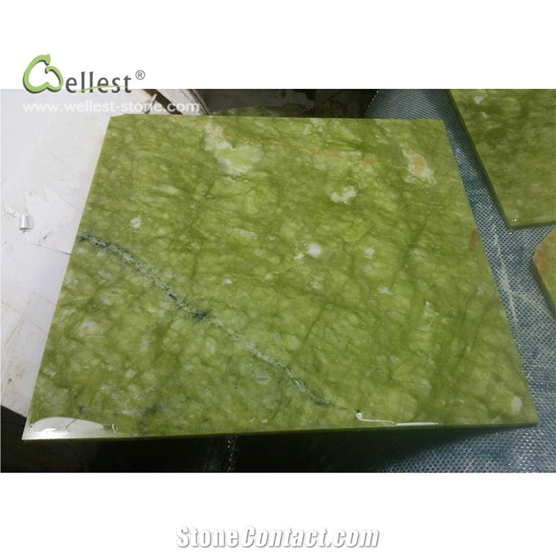 M117 Marble Steps Riser Polished Tatoo Green