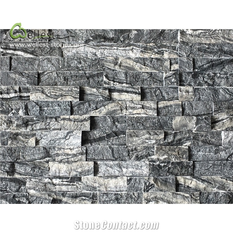 M711 Marble Wall Cladding Ancient Wood Grain