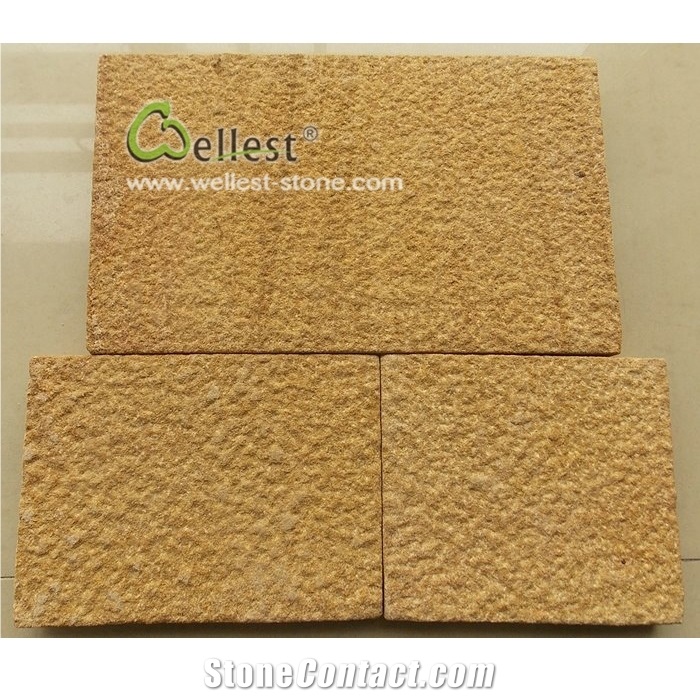 Sy153 Gold Sandstone Flooring Tile Panel