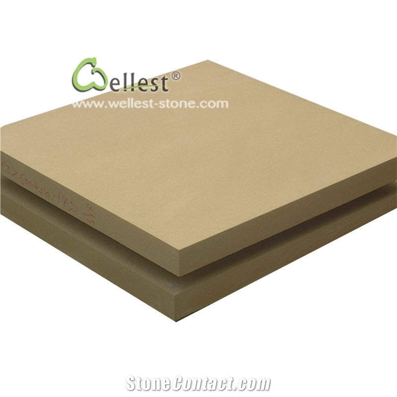 Sy156 Beige Sandstone Flooring Tile Panel