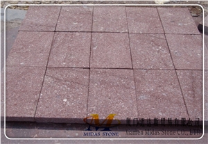 China Red Porphyry Tiles