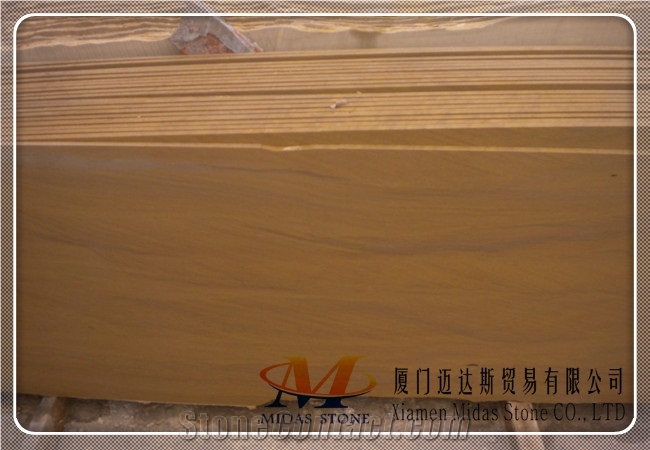 China Yellow Sandstone Walling Tiles