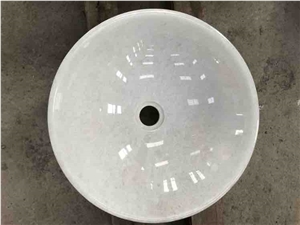 Vietnam Pure White Marble Basin - Direct Factory Selling