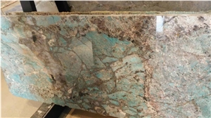 Amazon Green Granite Slabs Wall Tile