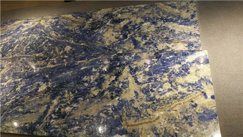 Bolivian Sodalite Royal Blue Granite Slabs