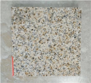 China G682 Rusty Yellow Gold Granite Slabs Tiles