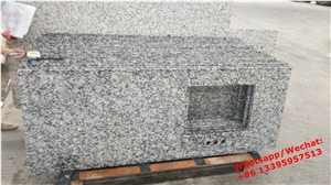 China Wave/Spray White Granite Kitchen Countertops