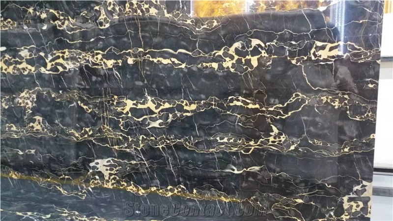 Italian Nero Portoro Marble Black Portoro Gold