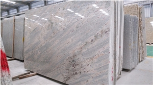 Natural New Kashmir White Granite Slabs