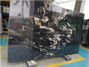 Titanium Cosmic Gold Granite Slabs & Tiles