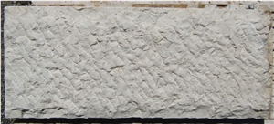 Josheqan Split-Faced White Marble