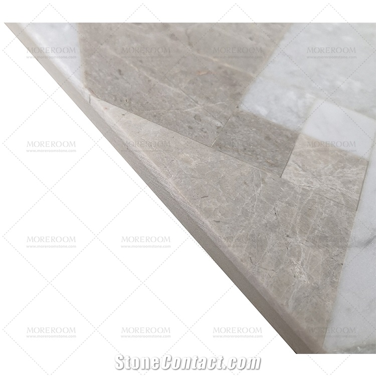 Luxury Interior Design Marble Flooring Medallion