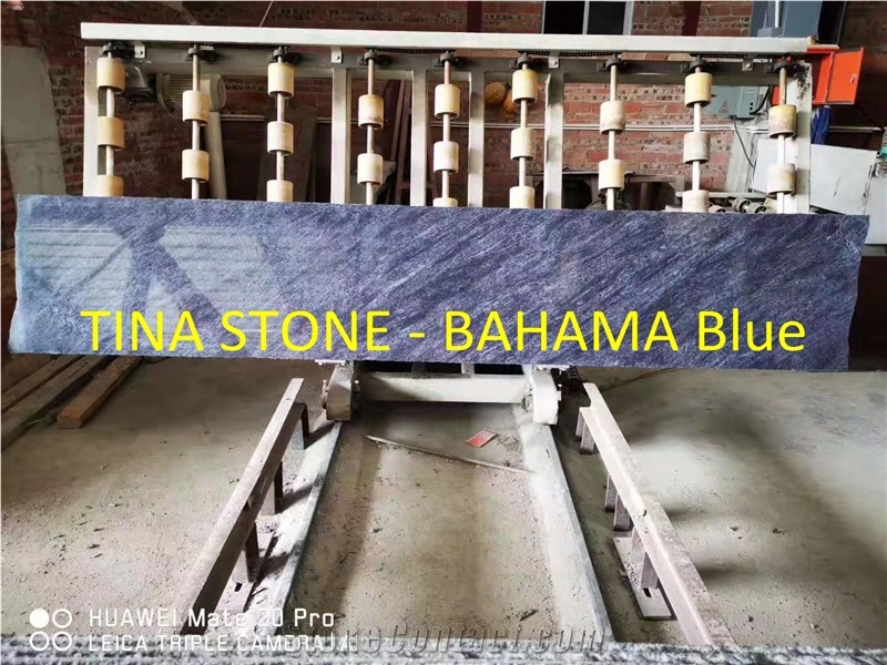 Bahama Blue Granite Blue Stone Wall Floor Slabs