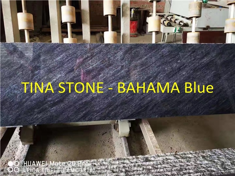 Bahama Blue Granite Polished Wall Floor Covering