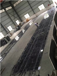 Black Marble Tiles Slabs Flooring Covering