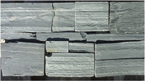 Building Stone Cultured Black Slate Wall Cladding