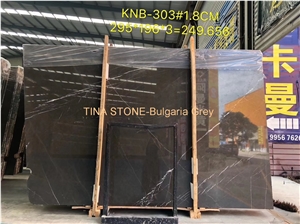 Bulgaria Grey Marble Tiles Slabs Building Covering