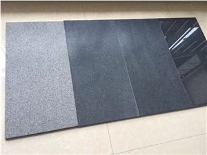 China Black Granite G654 Tiles Slabs Floor Wall