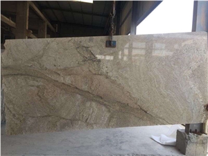 China Lutois Golden Granite Tiles Slabs Wall Floor