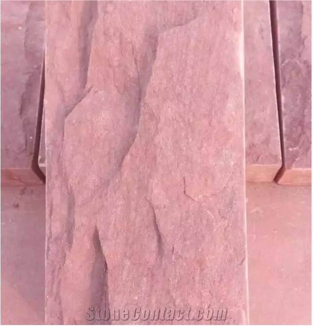 China Red Sandstone Wall Tiles for Home Hotel