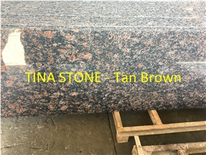 Import Granite Tan Brown Stone Floor Wall Slabs