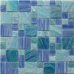 Interior Stone Multicolor Mosaic Manmade Stone