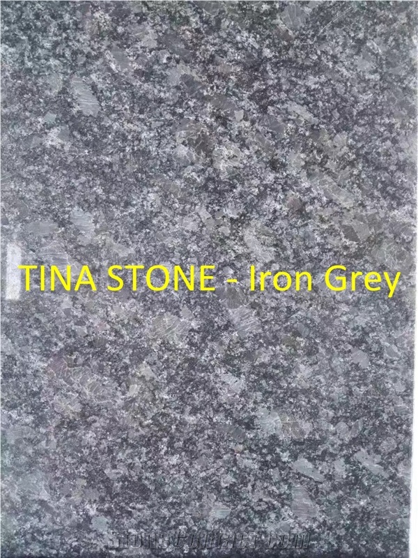Iron Grey Granite Stone Bathroom Kichen Slab