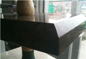Kitchen Countertops Black Granite Bevel Edge